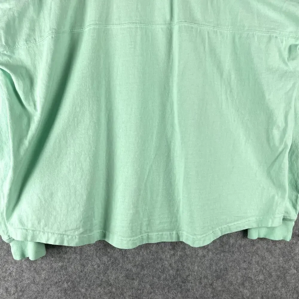Disney Star Wars Mandalorian Spirit Jersey Adult XL Green Baby Yoda Long Sleeve - Picture 11 of 13